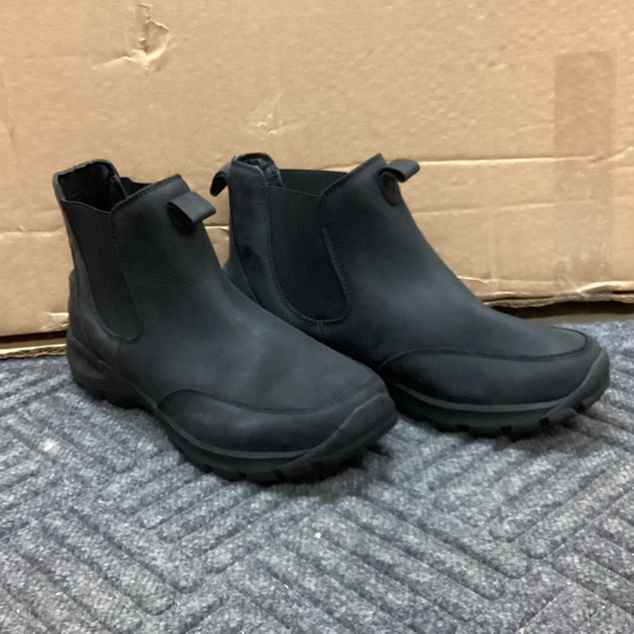 Lands' End Other - Mens Lands End Black Leather Boots